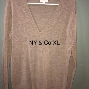 5 different New York & Co Xl Sweater and Cardigans